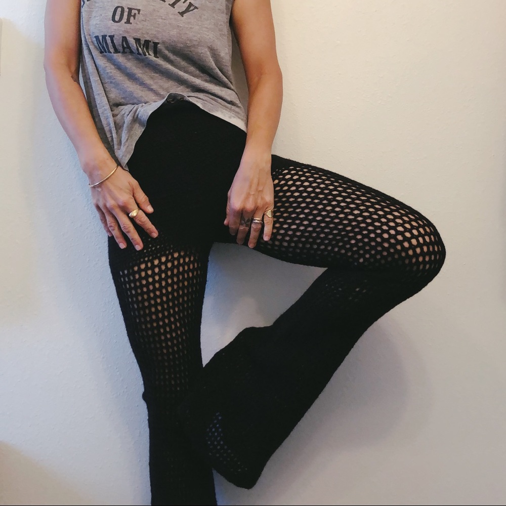 Crochet bell bottoms